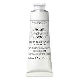 Charbonnel Etching Ink - Covering White, 60 ml