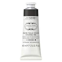 Charbonnel Etching Ink - Black Universal, 60 ml