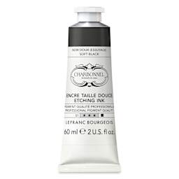Charbonnel Etching Ink - Soft Black, 60 ml