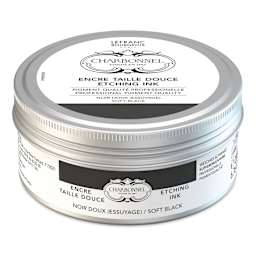 Charbonnel Etching Ink - Soft Black, 200 ml