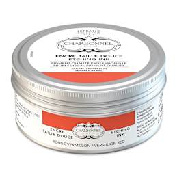 Charbonnel Etching Ink - Vermilion Red, 200 ml