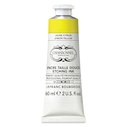 Charbonnel Etching Ink - Lemon Yellow, 60 ml