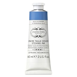 Charbonnel Etching Ink - Ultramarine Blue, 60 ml