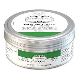 Charbonnel Etching Ink - Medium Green, 200 ml
