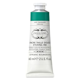Charbonnel Etching Ink - Viridian, 60 ml