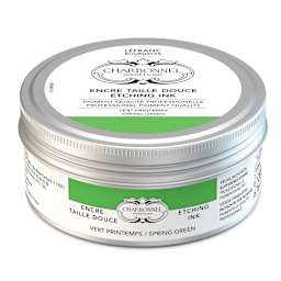 Charbonnel Etching Ink - Spring Green, 200 ml