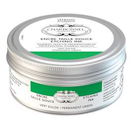 Charbonnel Etching Ink - Permanent Green, 200 ml