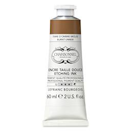 Charbonnel Etching Ink - Burnt Umber, 60 ml