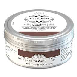 Charbonnel Etching Ink - Colored Sepia, 200 ml