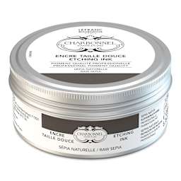 Charbonnel Etching Ink - Raw Sepia, 200 ml