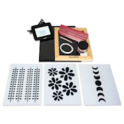 Speedball Blick Exclusive Speed Screens Kit, with three designs