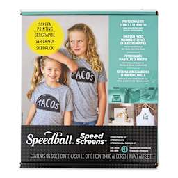 Speedball Blick Exclusive Speed Screens Kit (Front of packaging)