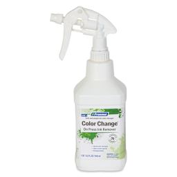Franmar Color Change On Press Ink Remover - Quart with spray nozzle