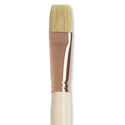 Blick x Raphaël L'Impressionniste Synthetic Bristle Brush - Bright, Size 24, Long Handle close up