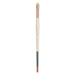 Blick x Raphaël L'Impressionniste Synthetic Bristle Brush - Double Edged, Size 12, Long Handle