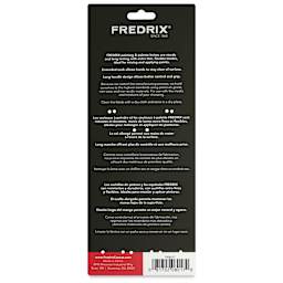 Back of Fredrix Painting Knives - Set of 3 package
