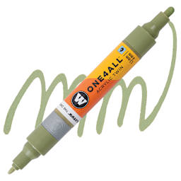 Molotow One4All Acrylic Twin Marker - Amazonas Light marker and swatch