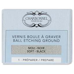 Charbonnel Etching Ground Ball - Soft Black, front of packaging