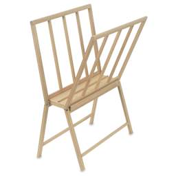 Blick Print Rack - Angled view of Large Print Rack open 