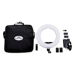 Savage Luminous Pro LED Ring Light Plus contents