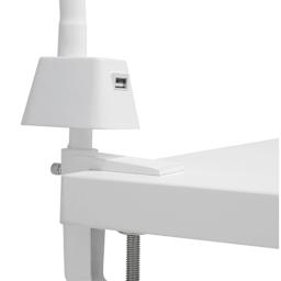 Studio Designs LED Flex Lamp - White (Lamp base with charging port)
