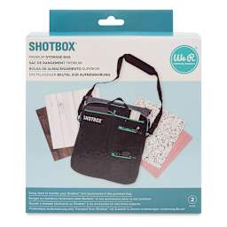 We R Memory Keepers ShotBox Premium Storage Bag (Front of packaging)