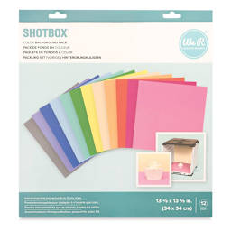 We R Memory Keepers ShotBox Color Backgrounds (Front of packaging)
