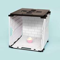 We R Memory Keepers ShotBox Photoreal Backgrounds (White brick and marble backgrounds being used in ShotBox)