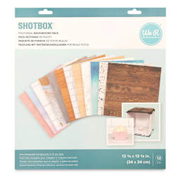 We R Memory Keepers ShotBox Photoreal Backgrounds (Front of packaging)