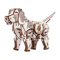 EWA Eco-Wood-Art Animal 3D Wood Kit - Puppy (assembled kit)