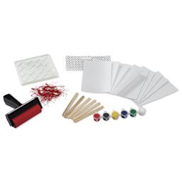 Gelli Arts DIY Stamping Kit, kit contents