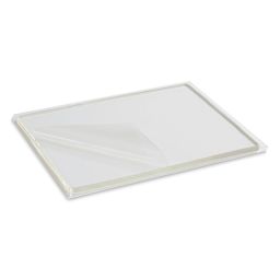 Gelli Arts Gel Printing Plate - 8" x 10" x 3/8", Rectangle, plate laid out