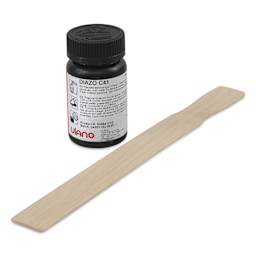 Ulano Proclaim Emulsion - 128 oz, close up of diazo and stir stick