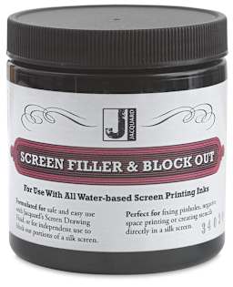 Screen Filler and Block Out - Front of 8 oz Jar