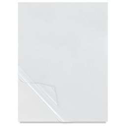 Grafix Impress Inking Palette - Pad shown with one sheet curled at corner
