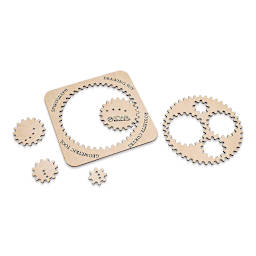 EWA Eco-Wood-Art Wood Spirograph Kit (out of package)