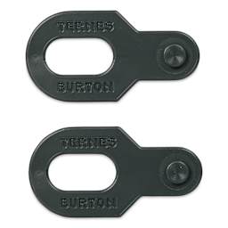 Ternes-Burton Plastic Register Pins - Dark Gray, 9/32" x 0.120", Pkg of 2