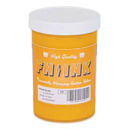 FN Ink Plastisol Screen Printing Ink - Golden Yellow, Pint