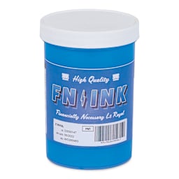 FN Ink Plastisol Screen Printing Ink - Light Royal Blue, Pint