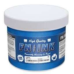 FN Ink Plastisol Screen Printing Ink - Light Royal Blue, Quart