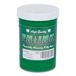 FN Ink Plastisol Screen Printing Ink - Kelly Green, Pint