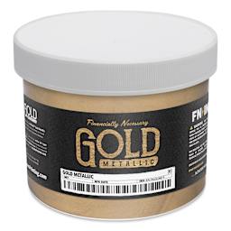 FN Ink Plastisol Screen Printing Ink - Gold Metallic, Quart