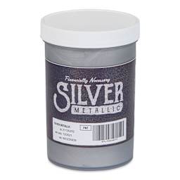 FN Ink Plastisol Screen Printing Ink - Silver Metallic, Pint