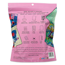 Gelli Arts DIY Journal Kit - back of packaging