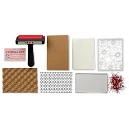 Gelli Arts DIY Journal Kit - contents