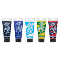 Essdee Fabric Block Printing Inks - Set of 5, 100 ml Tubes contents