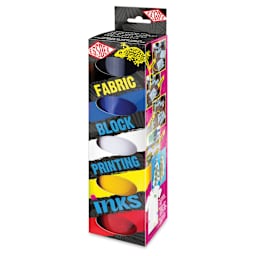 Essdee Fabric Block Printing Inks - Set of 5, 150 ml (In package)