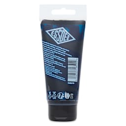 Essdee Fabric Block Printing Ink - Black, 100 ml back of tube