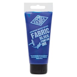 Essdee Fabric Block Printing Ink - Blue, 100 ml Tube