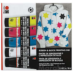 Marabu Screen & Block Printing Ink (Front of package)
